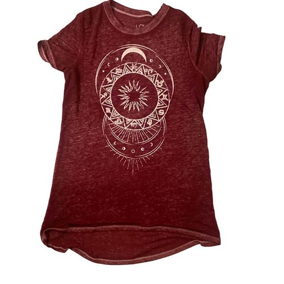 LOL Vintage Maroon Short Sleeve Tee Size Small - Picture 1 of 4